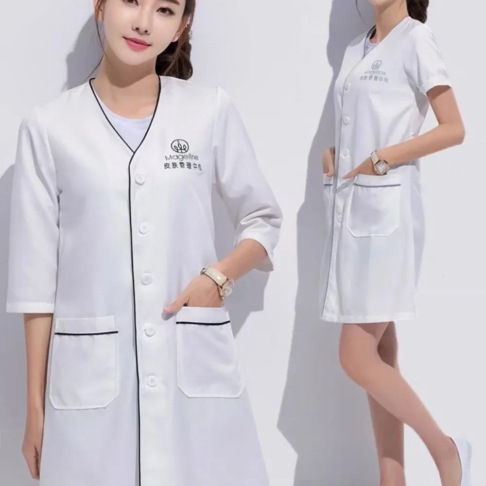 Medical Lab Coats - Uniforme de Beleza Personalizado com Logo,