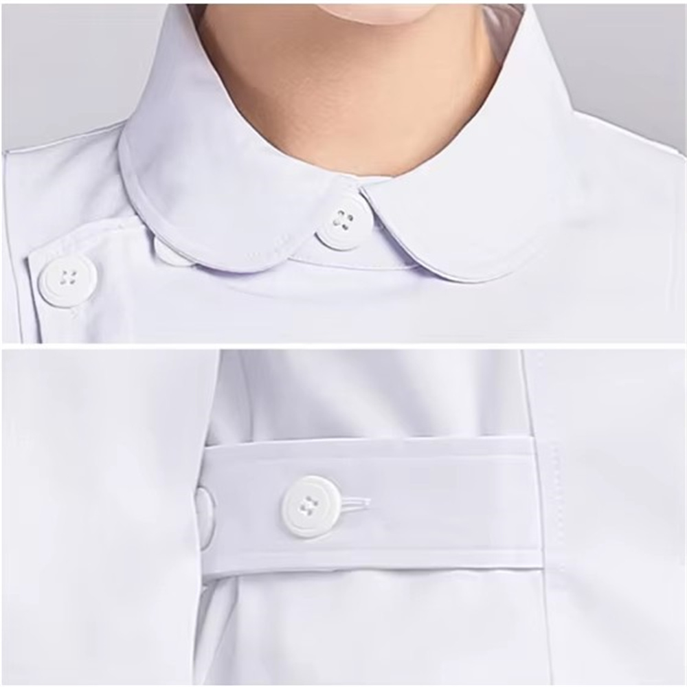 Novo algodão puro respirável b - Medical Lab Coats avaliação e preço