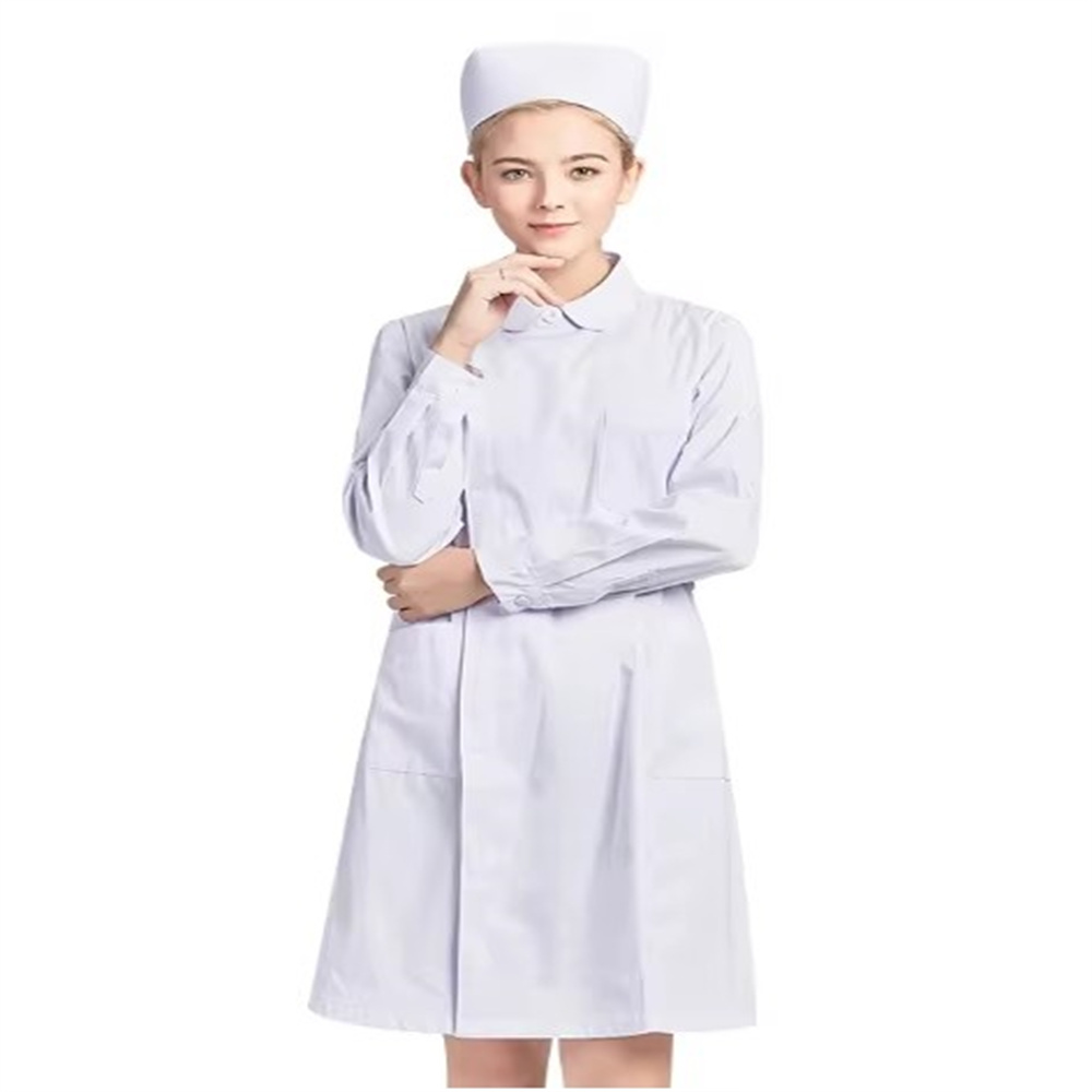 Novo algodão puro respirável b - Medical Lab Coats avaliação e preço
