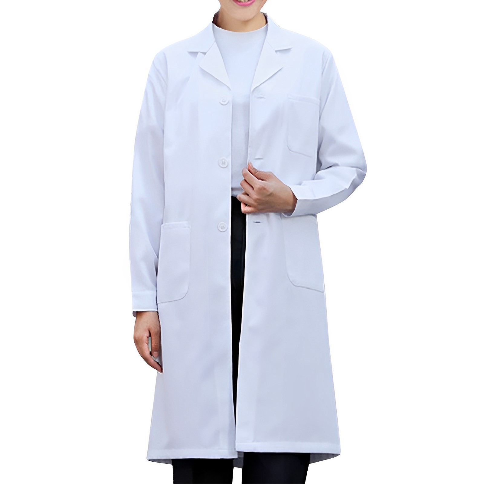 Jaleco branco para mulheres, h - Medical Lab Coats avaliação e preço