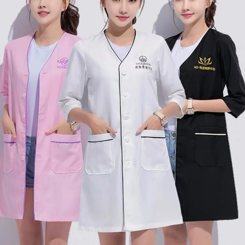 Uniforme de Beleza Personaliza - Medical Lab Coats avaliação e preço