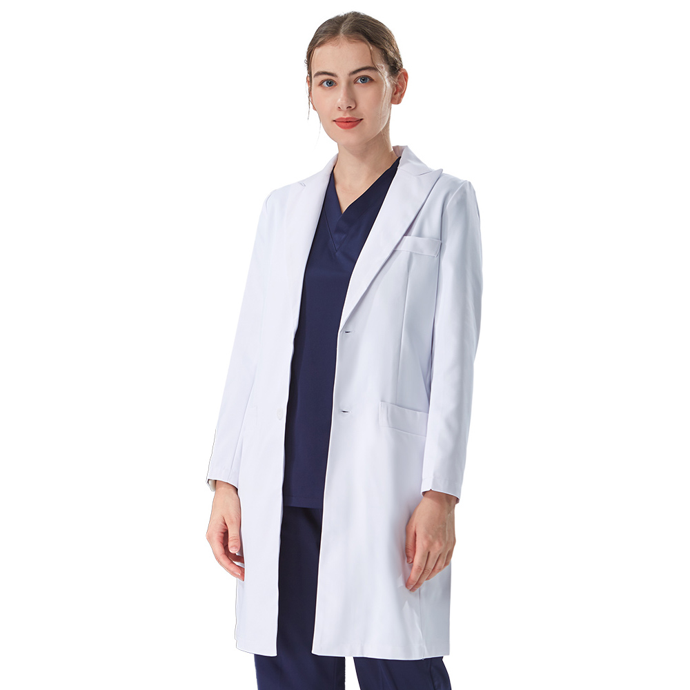 Jaleco Branco Feminino com Gol - Medical Lab Coats avaliação e preço