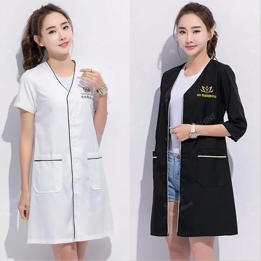 Uniforme de beleza esteticista - Medical Lab Coats avaliação e preço